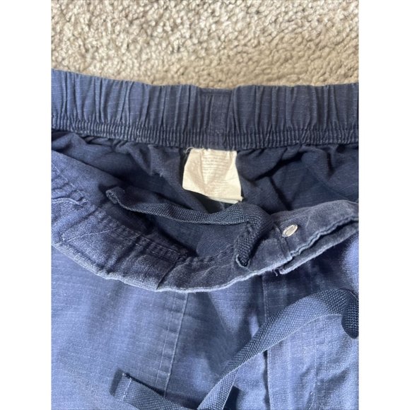 CARHARTT Womens Navy Cargo Scrub Pants Size small nurse hospital healthcare - Picture 4 of 8